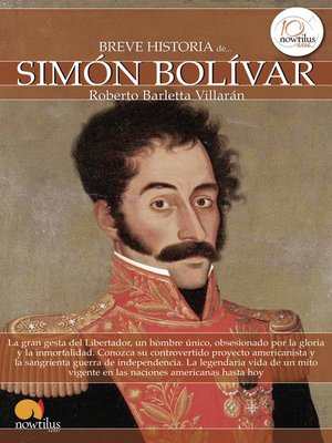 cover image of Breve historia de Simón Bolívar